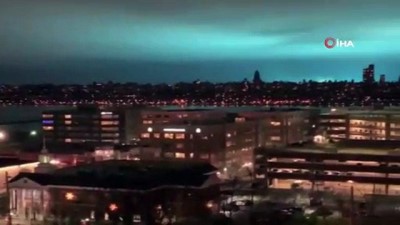 elektrik santrali -  New York’ta trafo patlaması şehri maviye bürüdü  Videosu