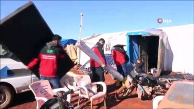  - Suriye'deki sel mağdurlarına yardım