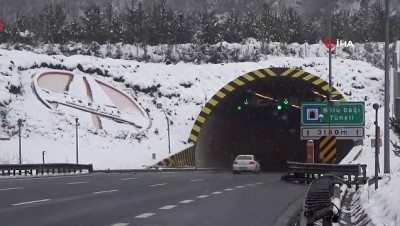 kar yagisi -  Bolu Dağı’nda kar yağışı devam ediyor  Videosu