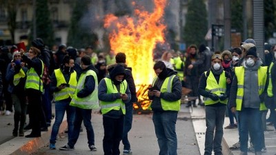 gecim sikintisi - Fransa'da Sarı Yelekliler eylemlerinde 7. hafta: Göstericilerin sayısı azaldı Videosu