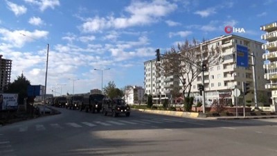 askeri arac -  Kilis’ten Münbiç'e askeri sevkiyat  Videosu