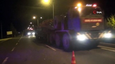 polis noktasi -  Şanlıurfa sınırına dev tank sevkıyatı  Videosu