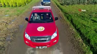 yilbasi -  Yılbaşı öncesi kaçak çam ağacı tatbikatı havadan görüntülendi  Videosu