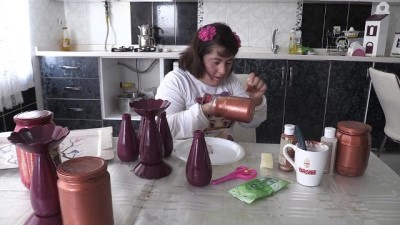 Down sendromlu Yağmur'un örnek azmi - ADIYAMAN 