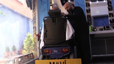 'Engelsiz Berber' projesiyle yüzleri güldürdü - DÜZCE 