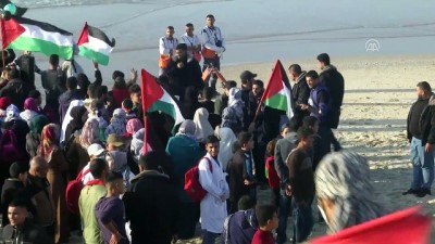 sahil guvenlik - İsrail güçleri Gazze sahilinde 4 Filistinliyi yaraladı Videosu