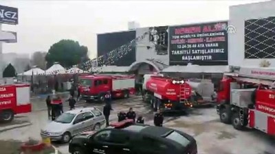 Mobilya fabrikasında yangın kontrol altına alındı (2) - BURSA