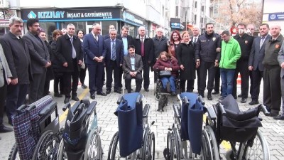 yardim kampanyasi -  Müftülük tarafından camilerden toplanan parayla tekerlekli sandalye alındı  Videosu