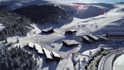 kar yagisi -  Çambaşı Kayak Merkezi sezonu açtı  Videosu