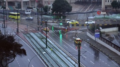 kar yagisi -  Gaziantep beyaza büründü  Videosu