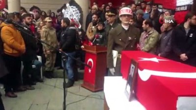  Giresun şehidini son yolculuğuna uğurluyor 