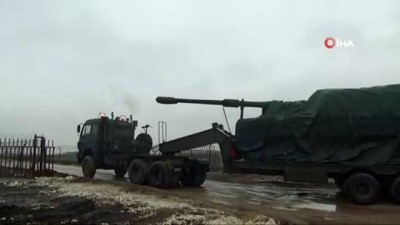  Suriye sınırına obüs desteği 