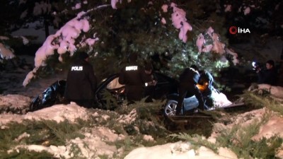 luks otomobil -  Başkent’te iki ayrı trafik kazası: 4 yaralı  Videosu