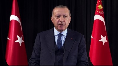 Cumhurbaşkanı Erdoğan'ın yeni yıl mesajı 
