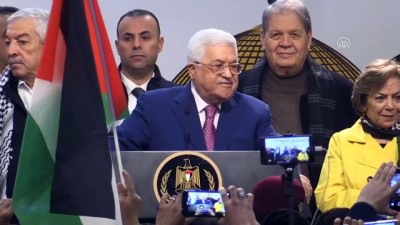 Filistin Devlet Başkanı Abbas: 'Yüzyılın anlaşmasını asla kabul etmeyeceğiz' - RAMALLAH