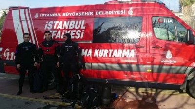  Kartal'da boğulan gencin cesedine ulaşıldı 