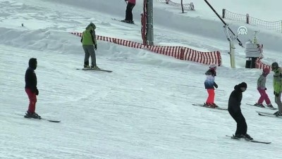 yapay kar - Kartalkaya'da yeni yıl yoğunluğu - BOLU  Videosu