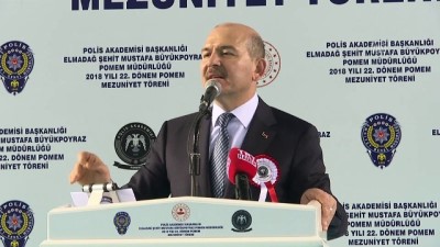 Soylu: 'Şimdi yeni bir 10 bin polis daha alıyoruz' - ANKARA 