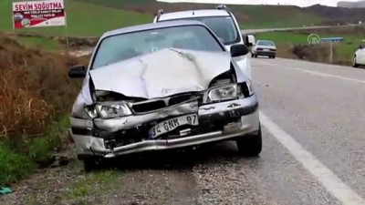Trafik kazası: 2 yaralı - ADIYAMAN