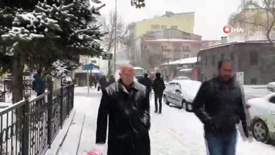 kar yagisi -  Yoğun kar yağışı Kars'ta hayatı olumsuz etkiliyor Videosu