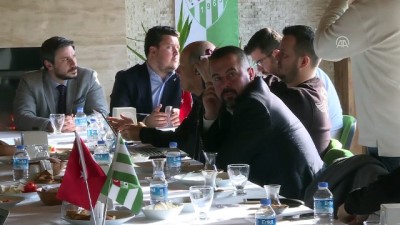 devre arasi - Bursaspor Kulübü Başkanı Ali Ay: Hedefimiz ilk 10'da olmak - BURSA  Videosu