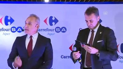 market - Fikret Orman, CarrefourSA'nın açılışına katıldı - İSTANBUL Videosu