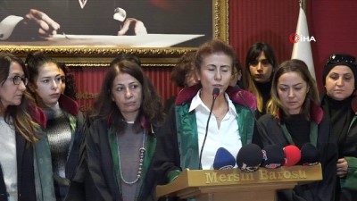 lojistik firmasi -  Kadın avukatlardan Mersin'deki kadın cinayetine tepki  Videosu