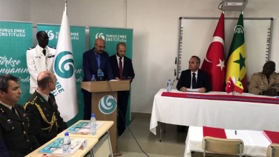 askeri personel - Senegal'de kışlada Türkçe Eğitim Merkezi - DAKAR Videosu