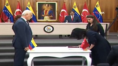  Türkiye ile Venezuela arasında protokol imzalandı 