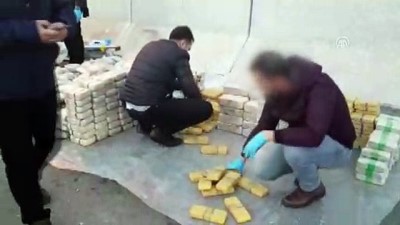 Erzincan'da 500 kilogram eroin ele geçirildi