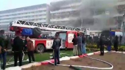 kazan dairesi - Hatay'da otelde yangın  Videosu