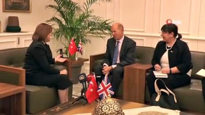 milliyetcilik -  İngiltere'nin Ankara Büyükelçisi Dominick Chilcott'tan Fatma Şahin'e ziyaret  Videosu