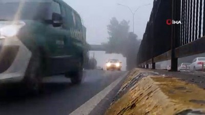  Şanlıurfa'da sis etkili olmaya devam ediyor 