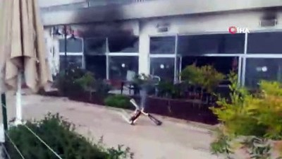 yukselen -  Termal otelde yangın paniği  Videosu