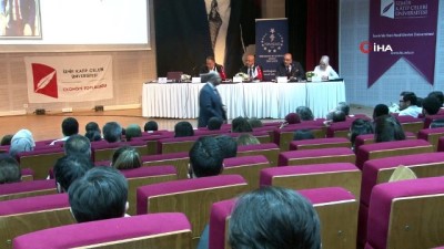 moderator -  TÜMSİAD Genel Başkanı Yaşar Doğan: 'Ülkelerin birbirleriyle olan savaşları topla tüfekle değil ekonomiyle ticaretle oluyor' Videosu