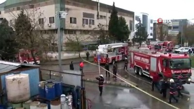  Tuzla'da fabrika yangını 
