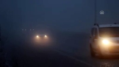 Yoğun sis ulaşımı aksattı - DENİZLİ