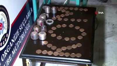 kimyasal maddeler -  1 kilo 470 gram sahte altını piyasaya süremeden yakalandılar  Videosu