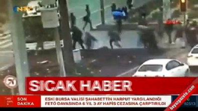 kizilay - Ankara'da belediye otobüsü yayalara çarptı  Videosu