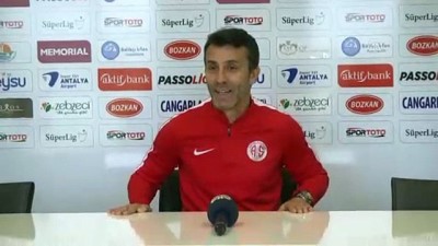 transfer donemi - Antalyaspor Teknik Direktörü Korkmaz: 'Üç haftalık zor bir sürece giriyoruz' - ANTALYA  Videosu