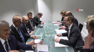  - Bakan Çavuşoğlu, AGİT Genel Sekreteri Greminger İle Görüştü 