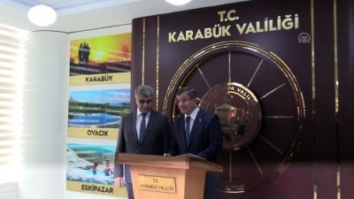 basbakan - Eski Başbakan Ahmet Davutoğlu, Karabük'te - KARABÜK Videosu