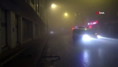  Iğdır yoğun sis altında 