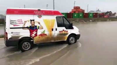 siddetli yagis - Mersin'de sağanak Videosu