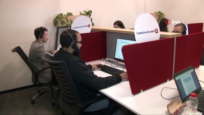 isaret dili -  Türk Hava Yolları çağrı merkezi Birleşmiş Milletler gibi  Videosu