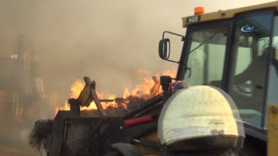 gokyuzu -  Bakan Fakıbaba'nın 6 ay önce ziyaret ettiği besi çiftliğinde yangın çıktı  Videosu