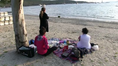 gesi - Bodrum'da deniz yaklaşık 10 metre çekildi - MUĞLA Videosu