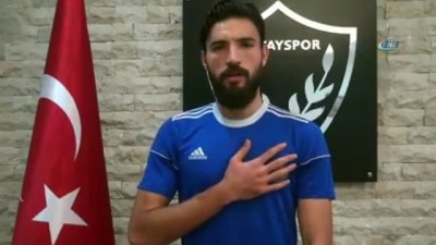 tursak -  Hataysporlu futbolculardan Mehmetçiğe destek  Videosu