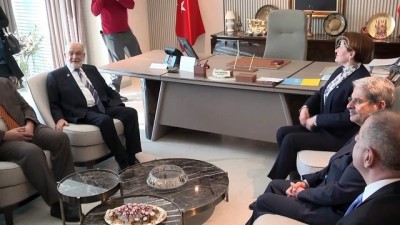 siyasi partiler - Karamollaoğlu'ndan İYİ Parti'ye ziyaret - ANKARA  Videosu