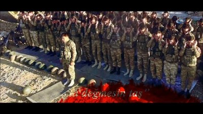 sosyal medya -  Konya’dan askere bayraklı destek klibi  Videosu